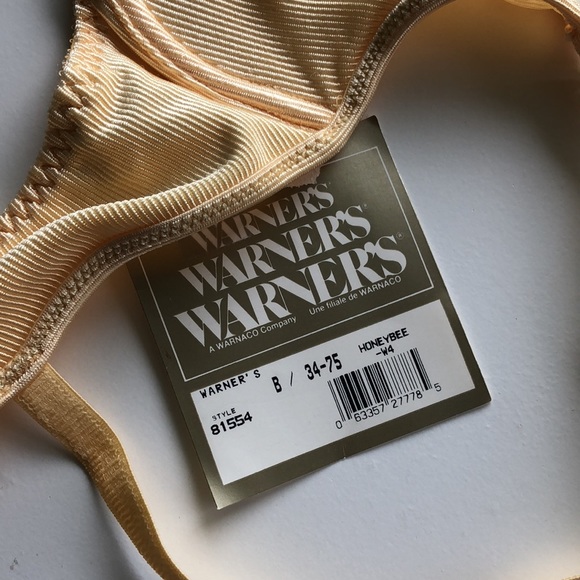 NWT! Legit retro Warner’s bra in Honeybee 🍯 - Picture 2 of 8